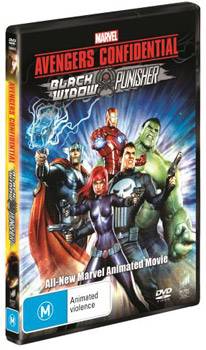 Avengers Confidential: Black Widow vs Punisher DVD