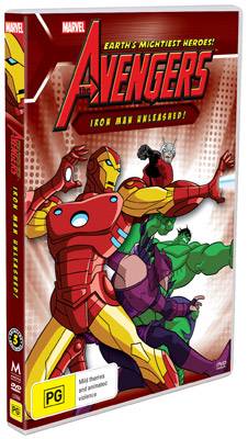 The Avengers Ironman Unleashed DVD