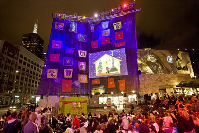 The Advent Calendar Federation Square