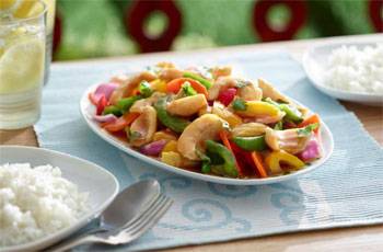 AYAM Fish and Vegetable Stir-Fry