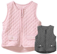 baby quilted vest