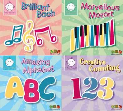 Little Prodigy Series - Brilliant Bach, Marvellous Mozart, Amazing Alphabet