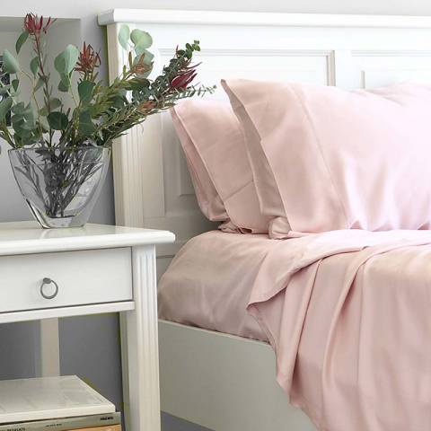 Win a Blush Pink Bamboo Sheet Set