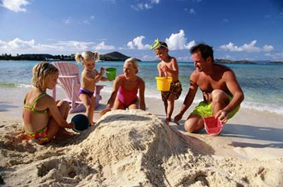 Banana Boat sandcastle Challenge at Bondi
