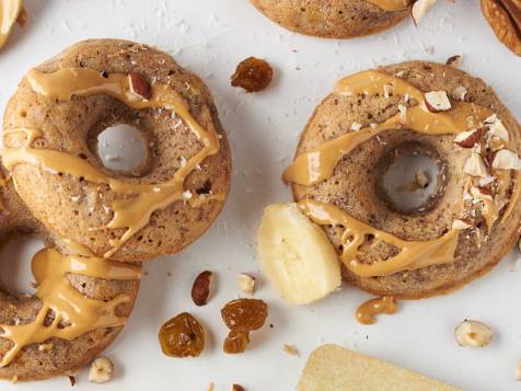 Banana & Quinoa Baked Doughnuts