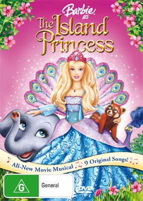 Barbie Island Princess DVDs