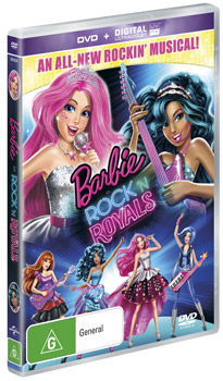 Barbie in Rock .N Royals DVDs