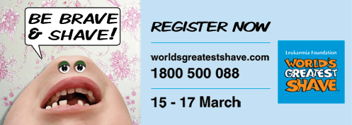 World's Greatest Shave - The Leukaemia Foundation