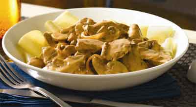 Beef Stroganoff