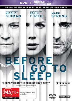 Before I Go To Sleep DVDs