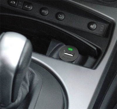 Charge Your iPod and iPhone in your car