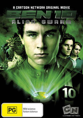Ben 10 Alien Swarm DVDs