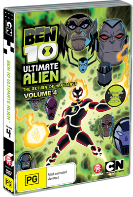 Ben 10 Ultimate Alien Volume 4 DVD