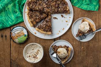 Vegan Caramel Almond Brittle Tart