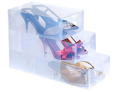 Benjibox Clear Shoe Boxes - for the love of shoes