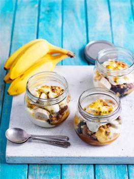 Breakfast Trifle Jars