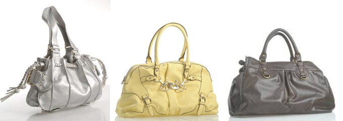 Caidia Black Overnight bag & 2 x Handbags