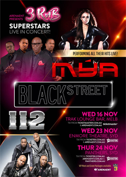 Arenaent Present: Mya, Blackstreet and 112