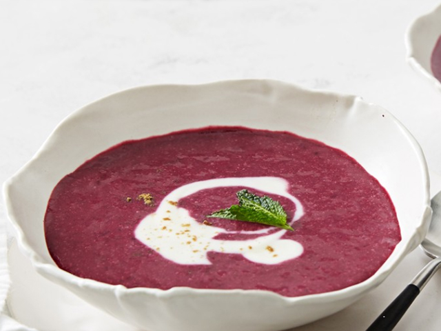 Blueberry Soup