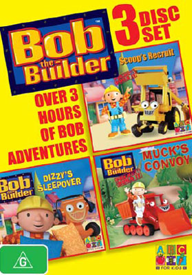 Bob the Builder Triple Pack DVDs
