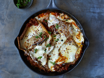 Bolognese Frying-Pan Lasagna