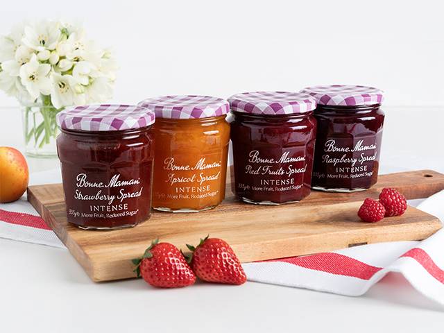 Bonne Maman's INTENSE range