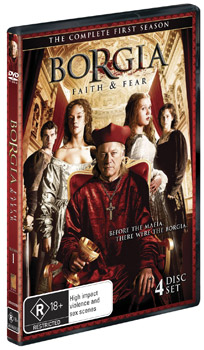 Borgia Faith and Fear The Complete First Season DVD