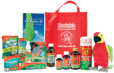 $160 Bosistos Eucalyptus Oil Packs