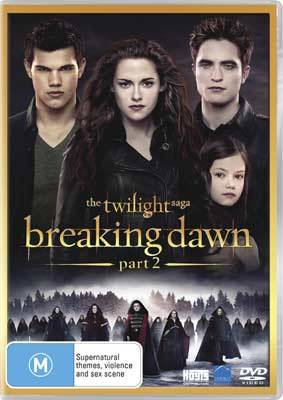 The Twilight Saga: Breaking Dawn Part 2 DVDs