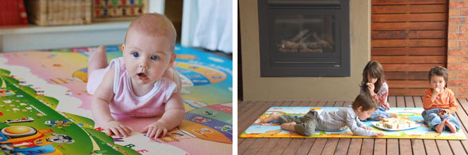 Win a Bubba Mat and bonus Messy Mat