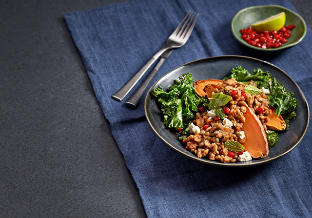 McKenzie's Buddha Bowl with Spiced Lentils and Sweet Potato
