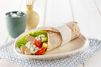 Chicken and Salad Wrap