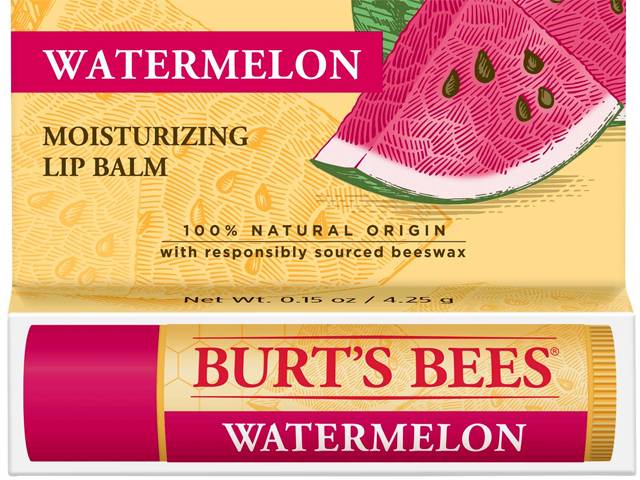 Burts Bees Watermelon Moisturizing Lip Balm