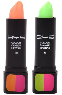 BYS Colour Change Lipsticks