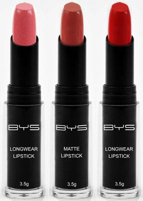BYS Longwear Lipstick and Matte Lipstick