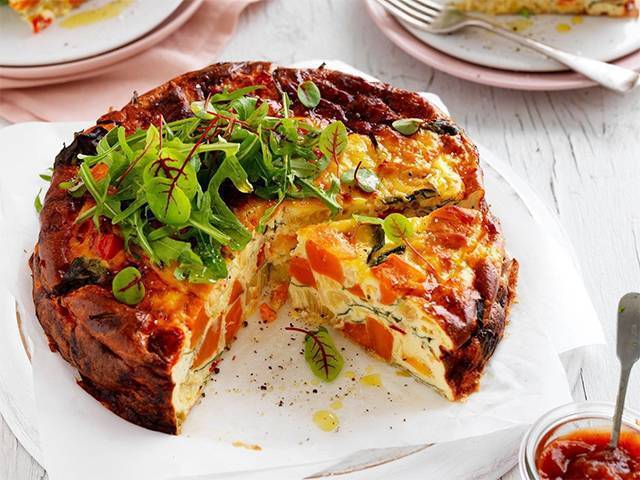 Cake Tin Frittata Recipe