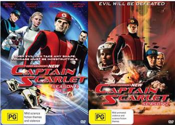 Captain Scarlet Season 1 and 2 DVD