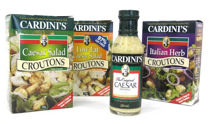 Cardini's Original Caesar Dressing & Caesar Salad Croutons