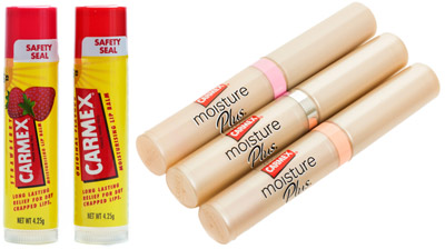 Carmex Lip Primer and Lip Stains