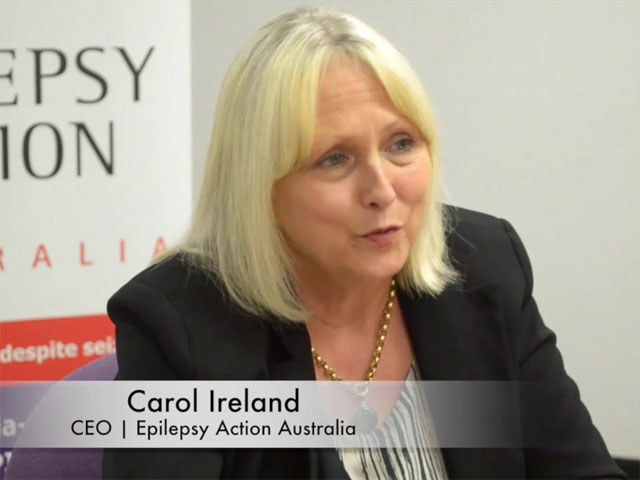 Carol Ireland Epilepsy Action Australia E-Tea Interview