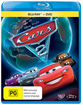 Cars 2 DVD and Blu-ray