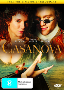 Casanova DVD -  There's No Greater Adventure Than True Love
