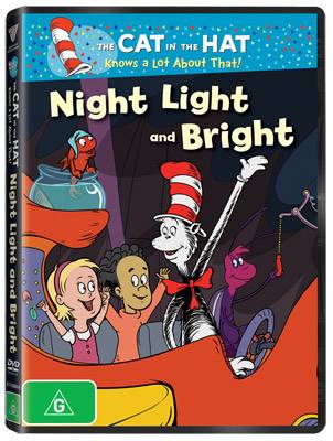 Cat In The Hat Knows A Lot About That! Night Light and Bright DVD