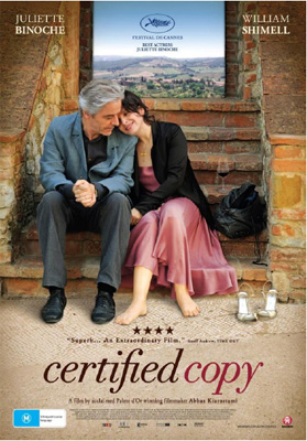 Certified Copy Movie Tickets