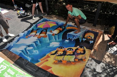 Parramatta Chalk Art Festival Shines
