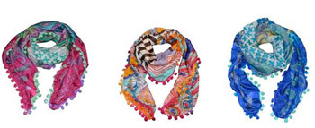 Charli Bird Silk Scarf Range