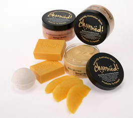 Charmed Beauty Products, Soaps, Body Butter, Bath Crystals,