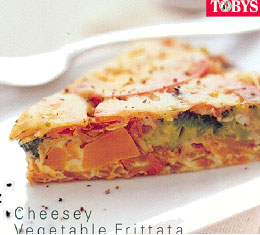 Cheesy Vegetable Frittata
