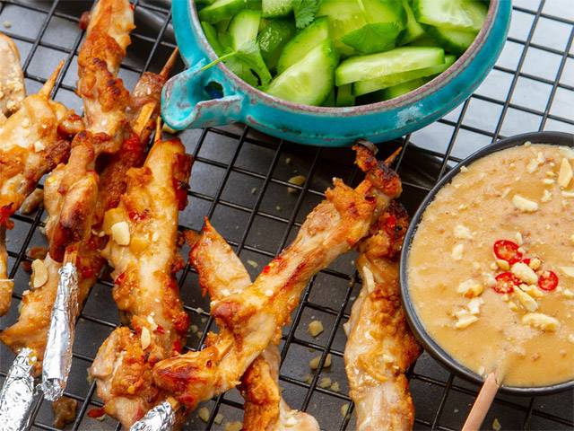 Chicken Satay Skewers