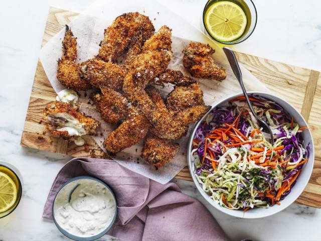 Crumbed Chicken Wings
